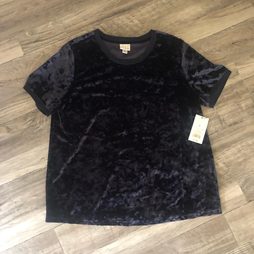 Velvet top